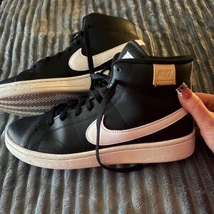 Women's black Nike blazers